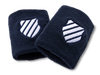 WB027-401 | WRIST BAND | NAVY/WHITE