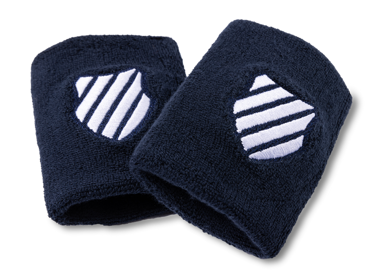 WB027-401 | WRIST BAND | NAVY/WHITE