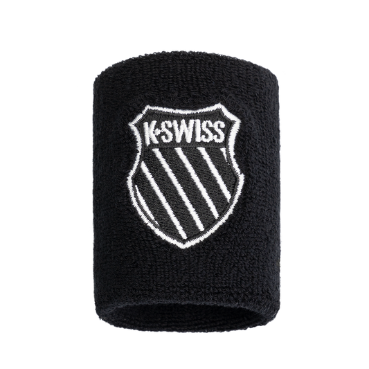 WB033-008 | UNISEX COURT WRISTBAND | BLACK