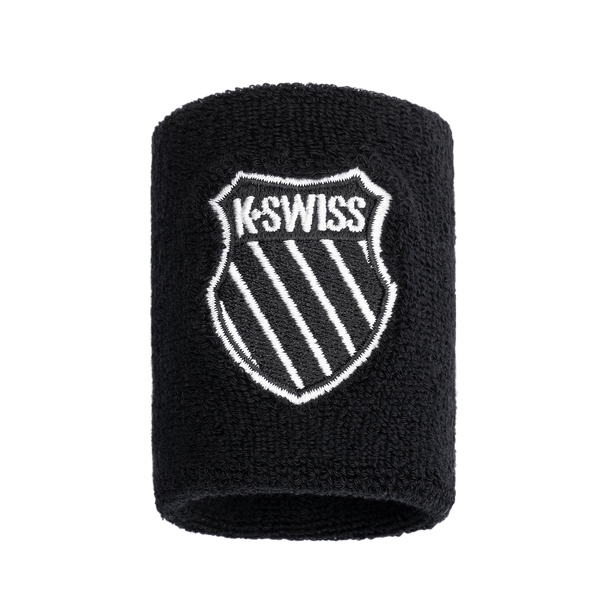 WB033-008 | UNISEX COURT WRISTBAND | BLACK - K-Swiss US - ACCESSORIES