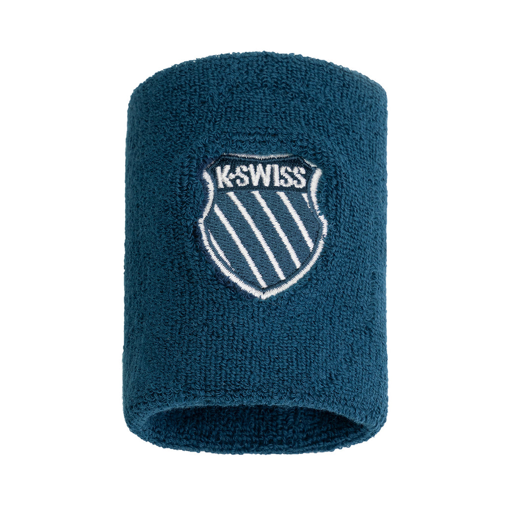 WB034-460 | UNISEX COURT DOUBLE WRISTBAND | BLUE OPAL