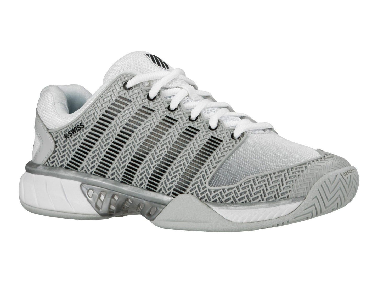 03377 - 080 - M | MENS HYPERCOURT EXPRESS | GLACIER GRAY/WHITE/SILVER - K - Swiss US - FOOTWEAR