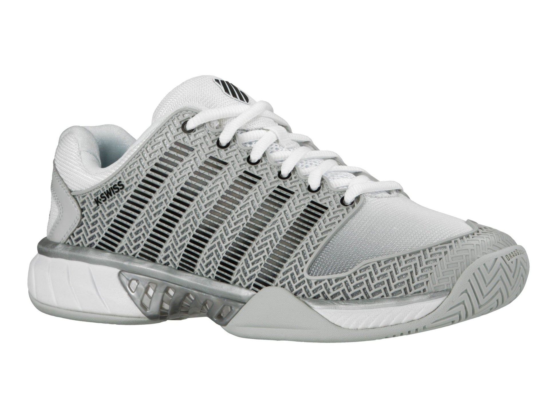 03377 - 080 - M | MENS HYPERCOURT EXPRESS | GLACIER GRAY/WHITE/SILVER - K - Swiss US - FOOTWEAR