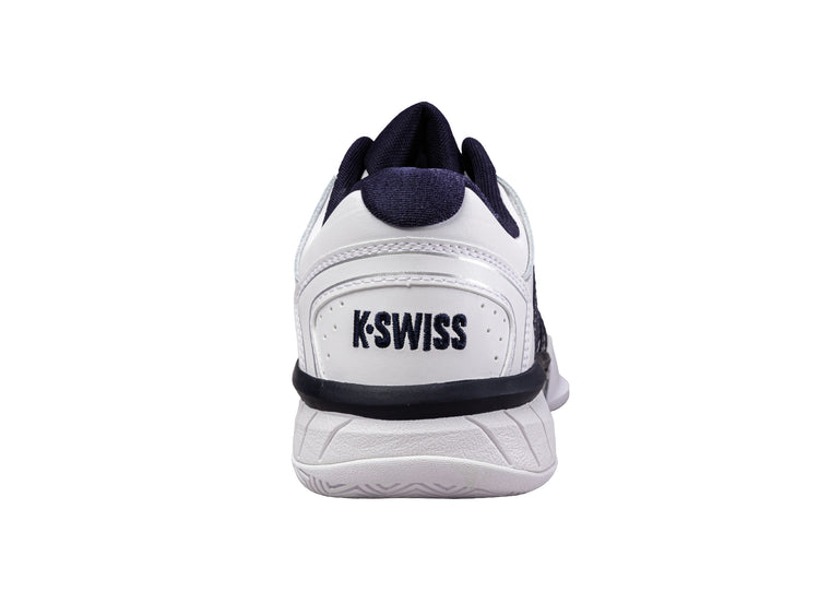 03379-167-M | MENS HYPERCOURT EXPRESS LEATHER | WHITE/NAVY/SILVER