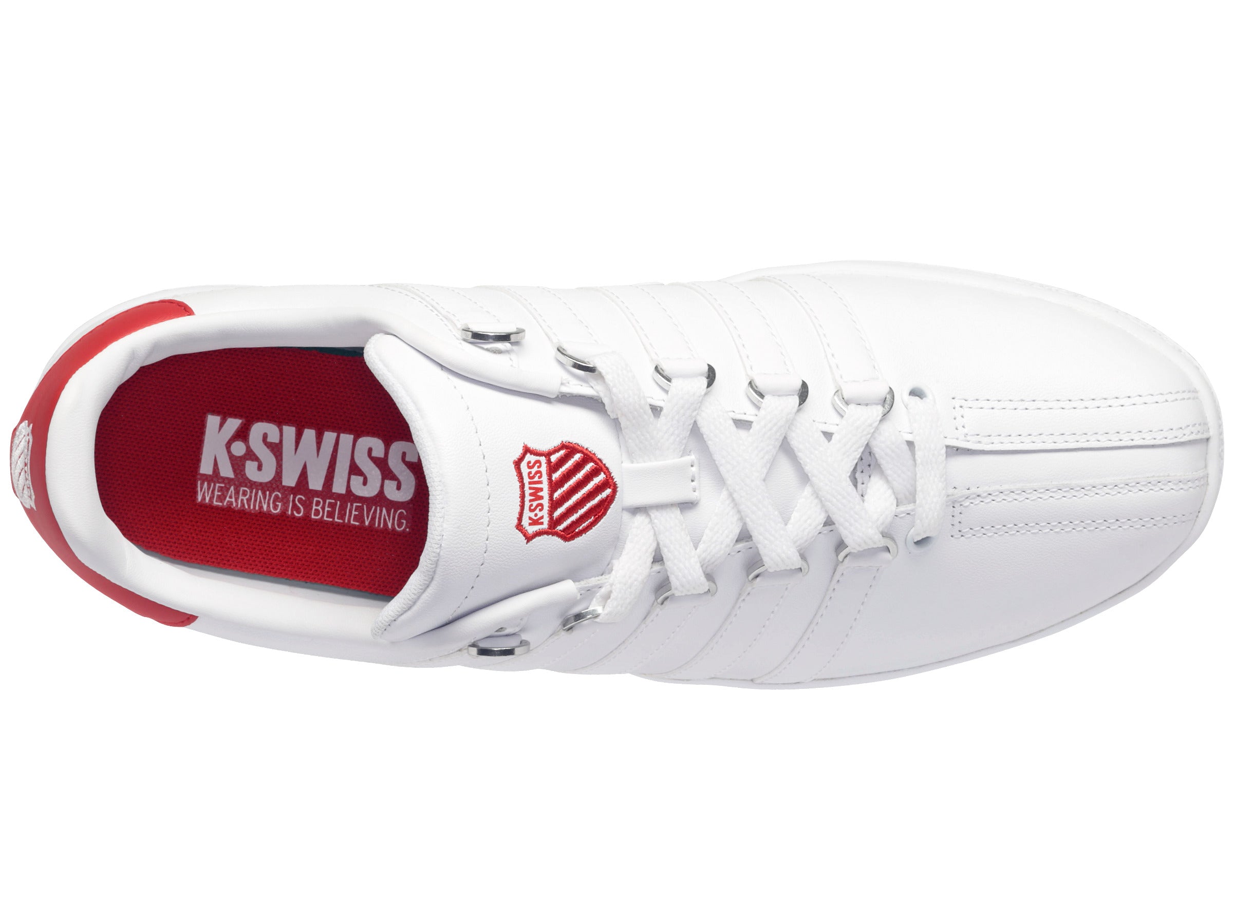 Red k swiss deals classic