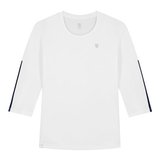 194913-100 | HYPERCOURT LONG SLEEVE | WHITE