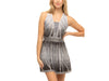 195750-008 | GOT THE PLEAT DRESS LUCKY IN LOVE | BLACK