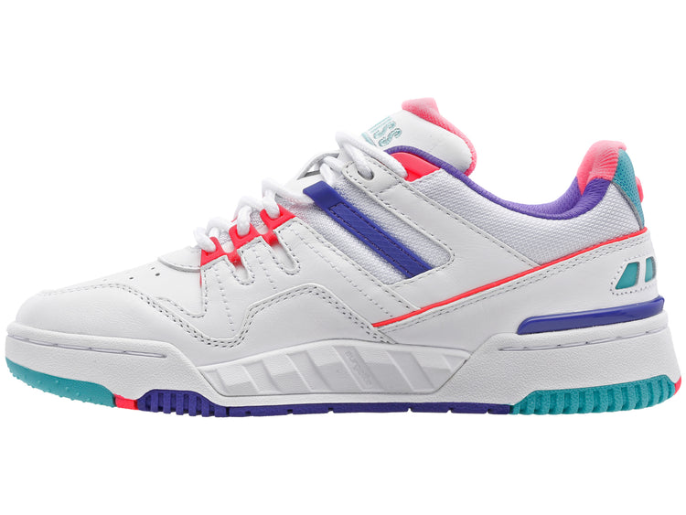 97154-189-M | MATCH RIVAL | WHITE/BLUE TURQUOISE/FLUO PINK