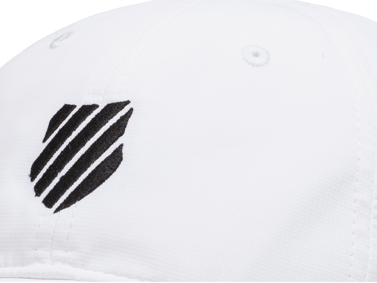 C3130-102 | COURT HAT | WHITE/BLACK